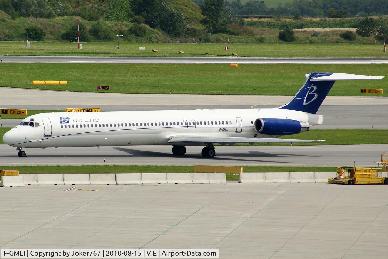 F-GMLI, 1991 McDonnell Douglas MD-83 (DC-9-83) C/N 53014, Blue Line