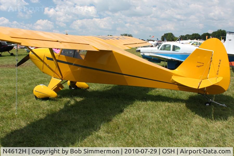 N4612H, 1948 Piper PA-17 Vagabond C/N 17-29, Airventure 2010 - Oshkosh, Wisconsin