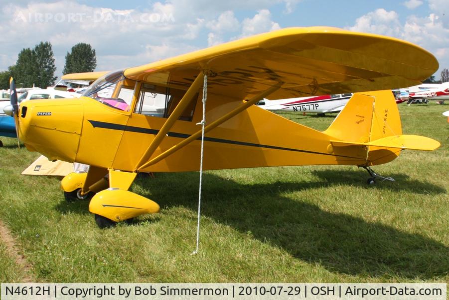 N4612H, 1948 Piper PA-17 Vagabond C/N 17-29, Airventure 2010 - Oshkosh, Wisconsin