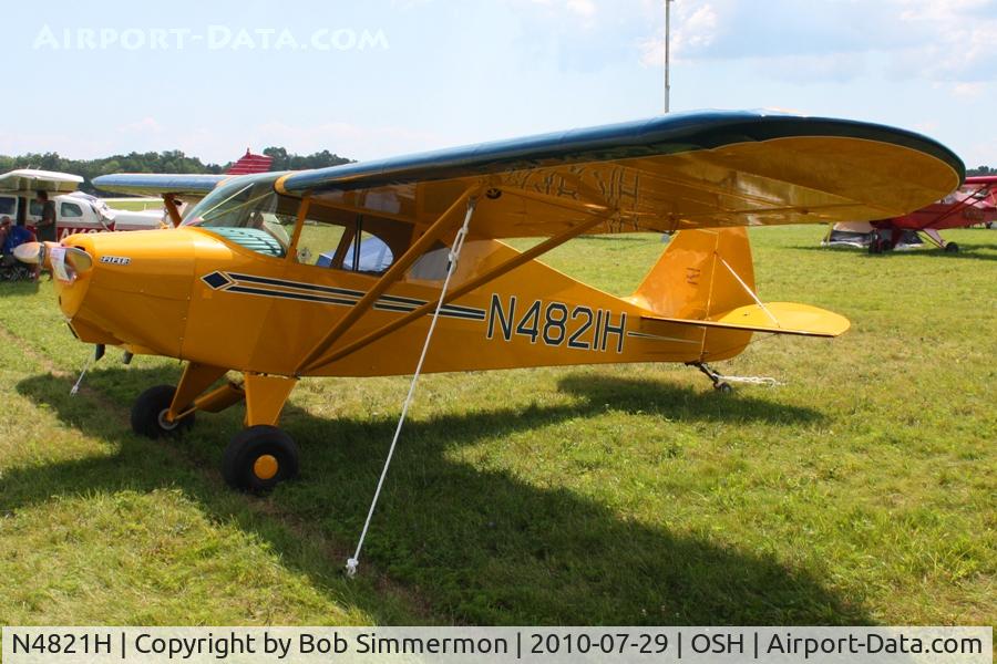 N4821H, 1948 Piper PA-17 Vagabond C/N 17-119, Airventure 2010 - Oshkosh, Wisconsin