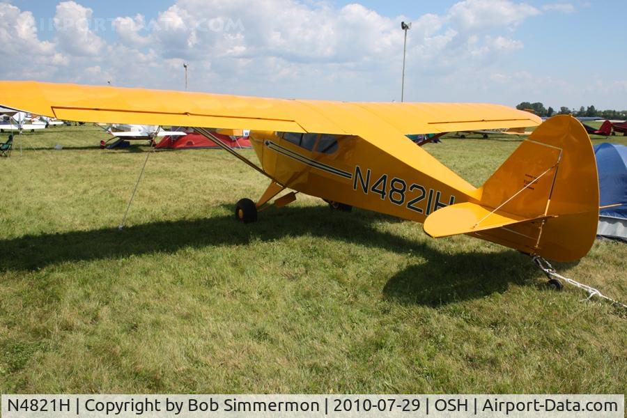 N4821H, 1948 Piper PA-17 Vagabond C/N 17-119, Airventure 2010 - Oshkosh, Wisconsin