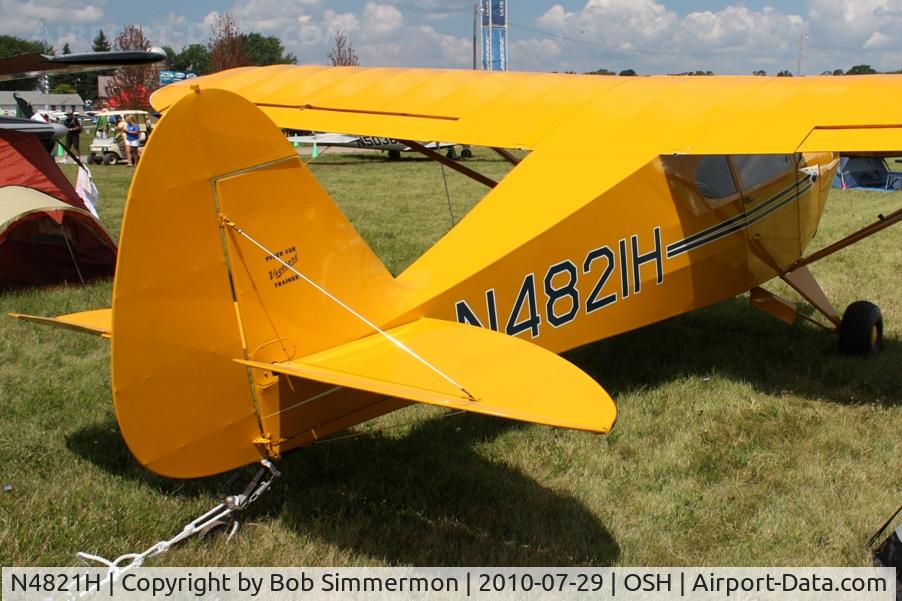 N4821H, 1948 Piper PA-17 Vagabond C/N 17-119, Airventure 2010 - Oshkosh, Wisconsin
