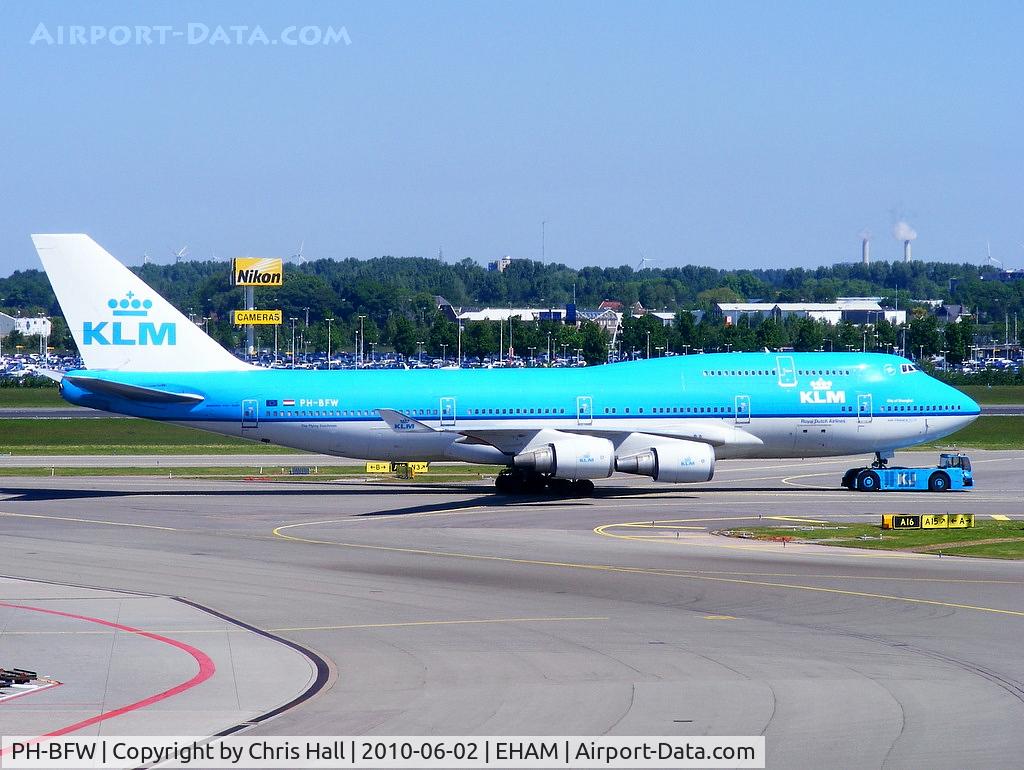 PH-BFW, 2000 Boeing 747-406BC C/N 30454, KLM Royal Dutch Airlines