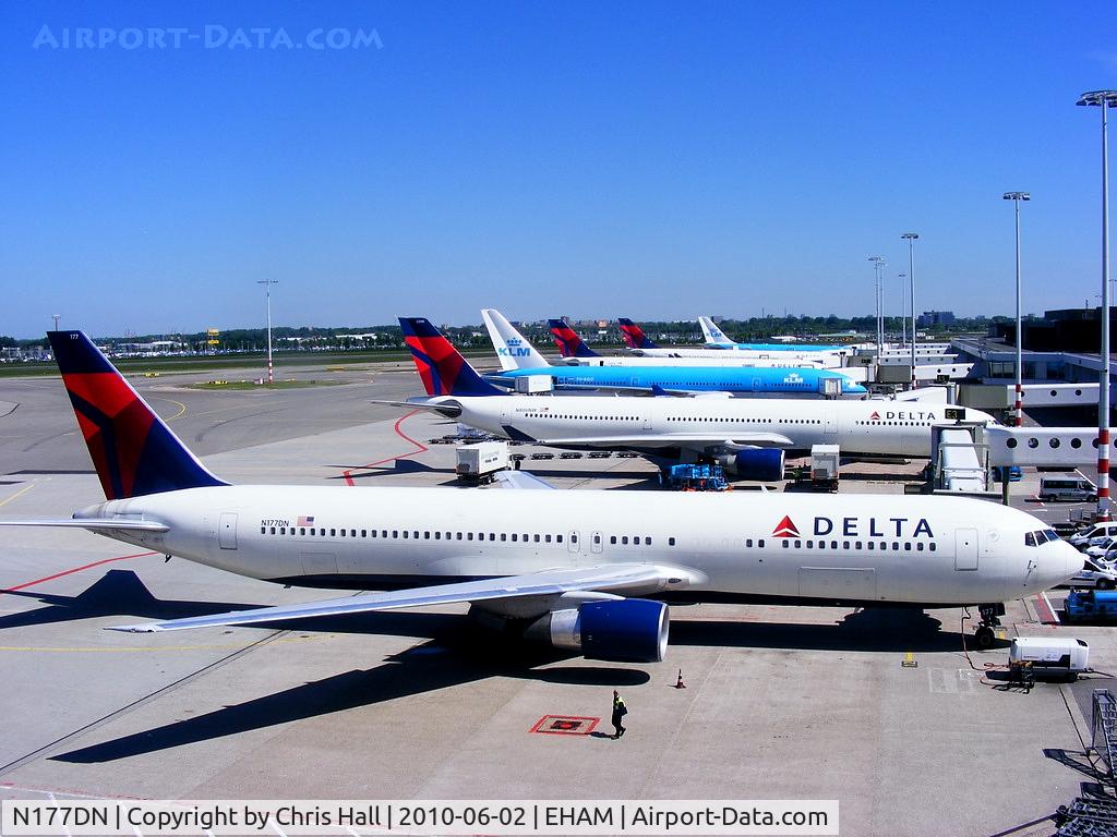 N177DN, 1991 Boeing 767-332 C/N 25122, Delta Airlines