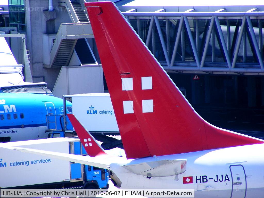 HB-JJA, 2005 Boeing 737-7AK BBJ C/N 34303, Privatair operating for KLM