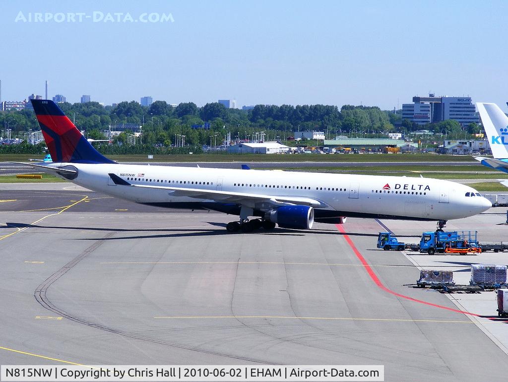 N815NW, 2007 Airbus A330-323X C/N 0817, Delta Airlines