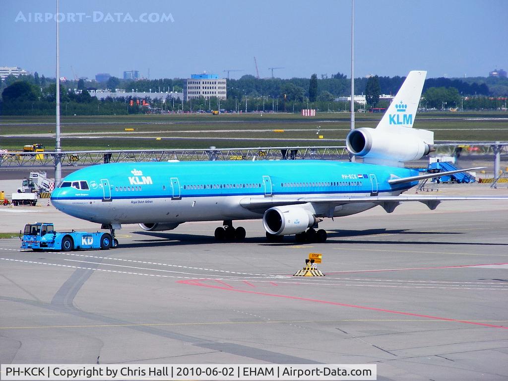 PH-KCK, 1997 McDonnell Douglas MD-11 C/N 48564, KLM Royal Dutch Airlines
