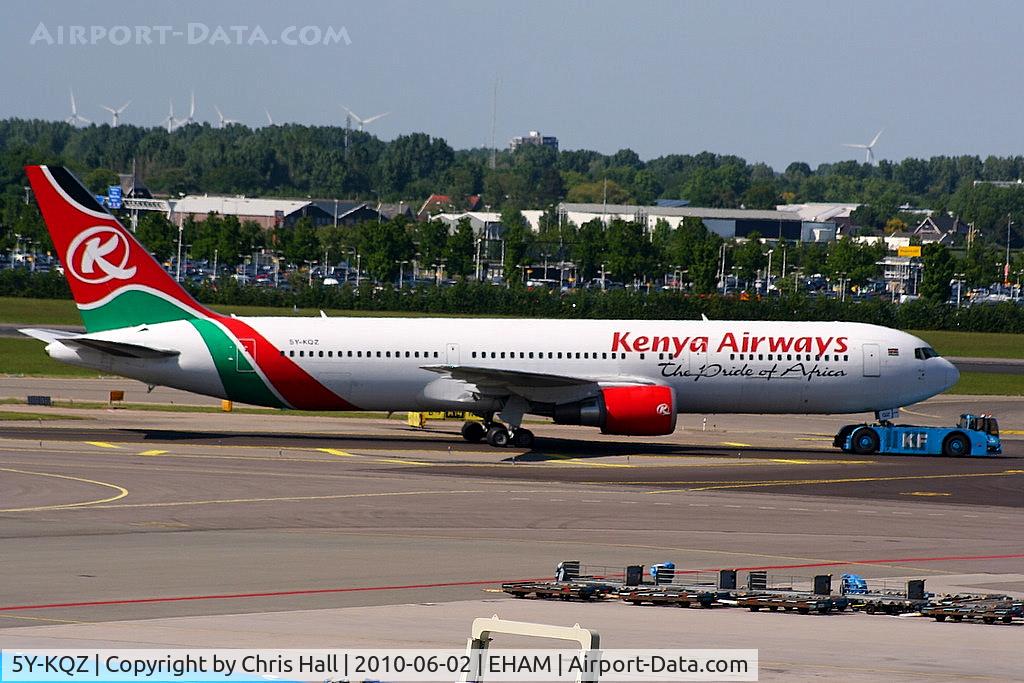 5Y-KQZ, 2001 Boeing 767-36N/ER C/N 30853, Kenya Airways
