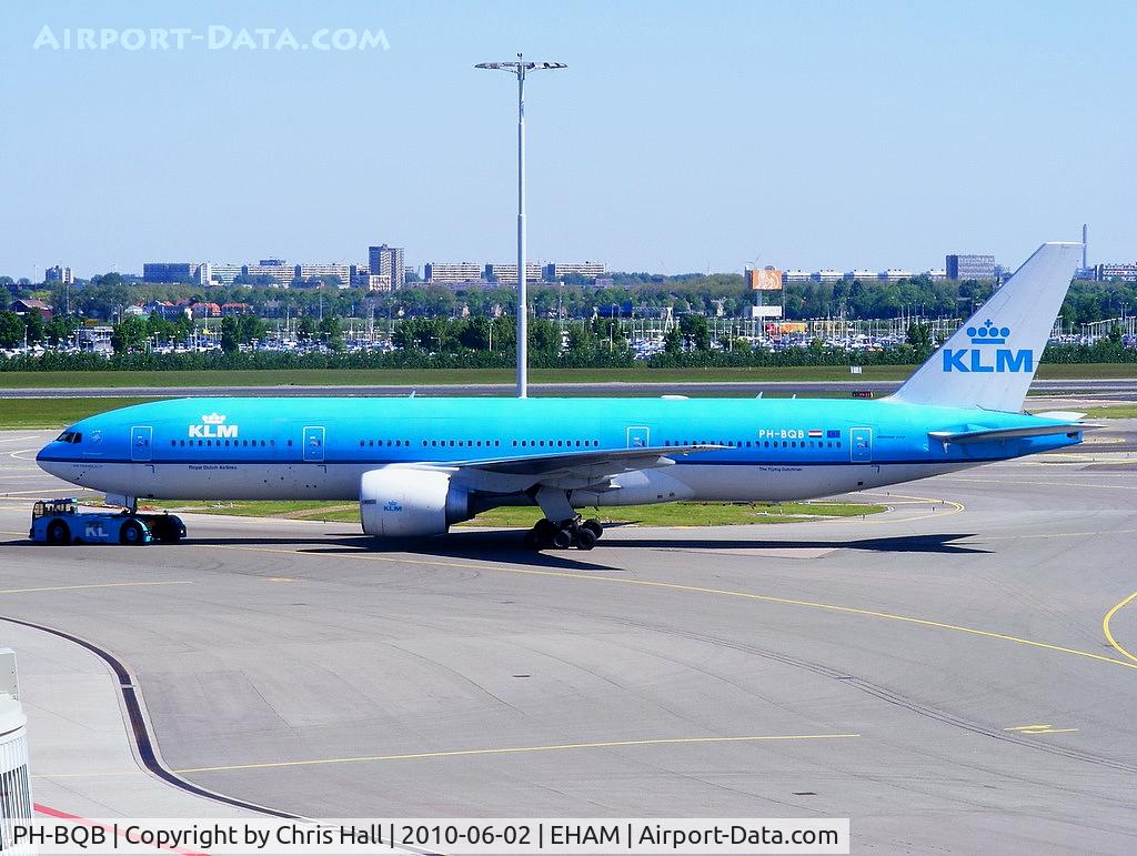PH-BQB, 2003 Boeing 777-206/ER C/N 33712, KLM Royal Dutch Airlines