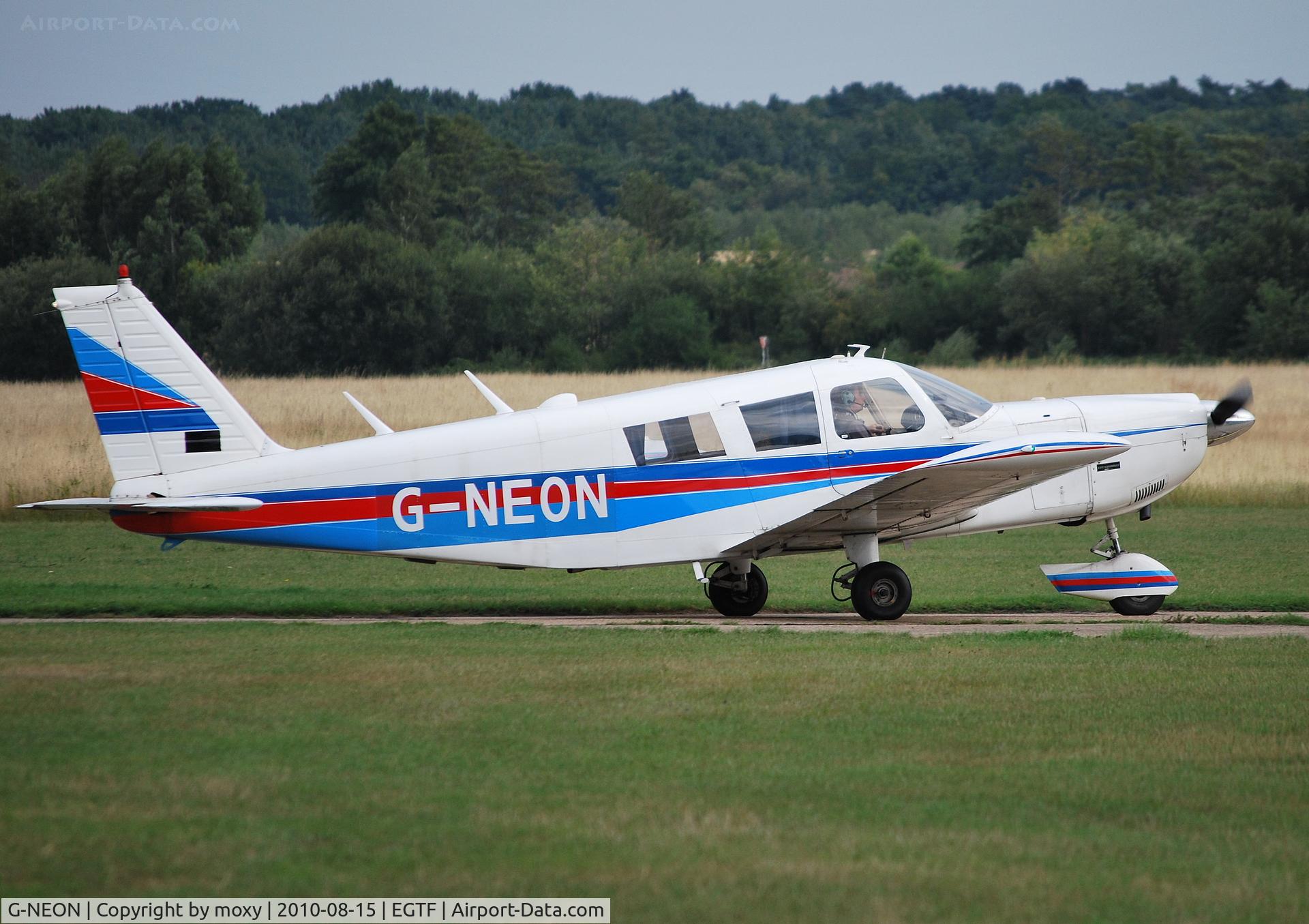 G-NEON, 1969 Piper PA-32-300 B Cherokee Six C/N 32-40683, Piper Cherokee Six Ex D-EMKW at Fairoaks