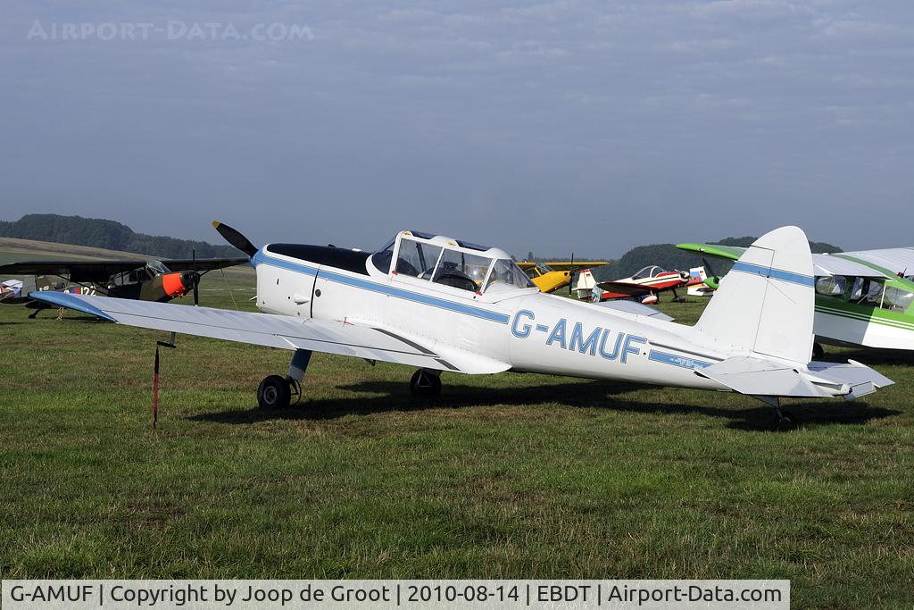 G-AMUF, 1952 De Havilland DHC-1 Chipmunk 21 C/N C1/0832, one of the Chippies that were present at the 2010 oldtimer fly-in.