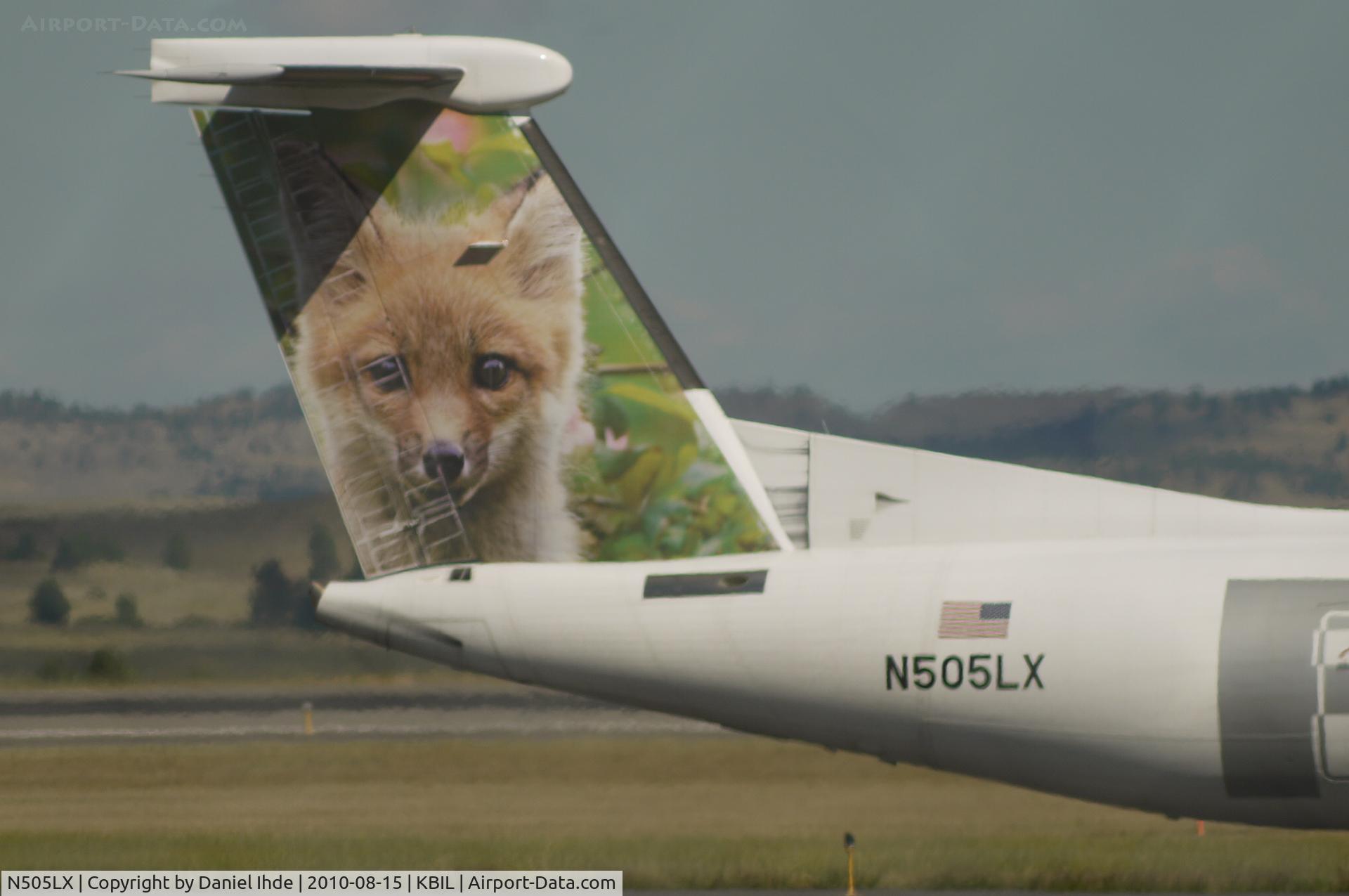 N505LX, 2007 Bombardier DHC-8-402 Dash 8 C/N 4174, Frontier Dash 8 lookin Foxy