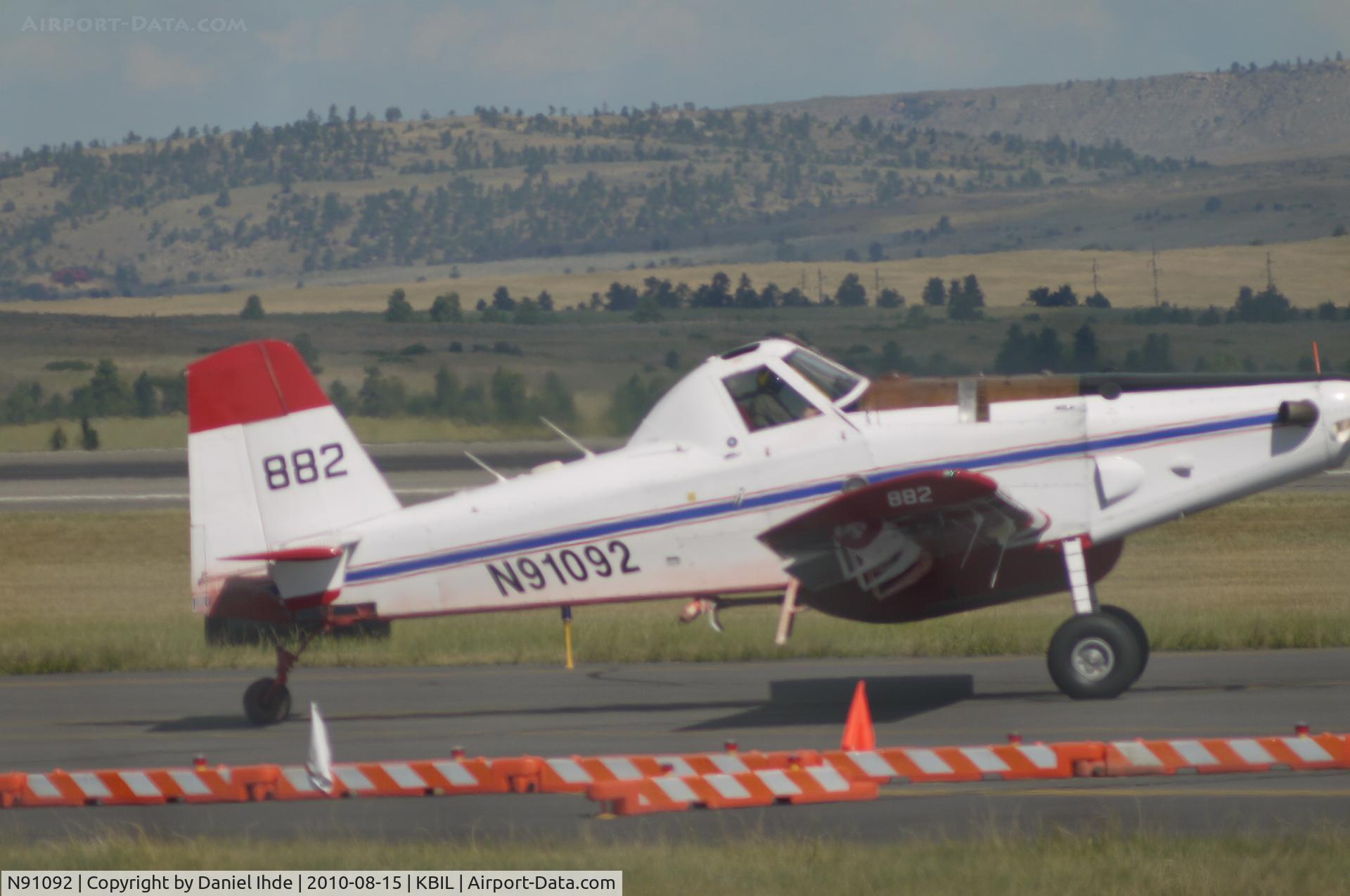 N91092, 1993 Air Tractor Inc AT-802A C/N 802A-0005, Air Tractor fighting Montana forest fires