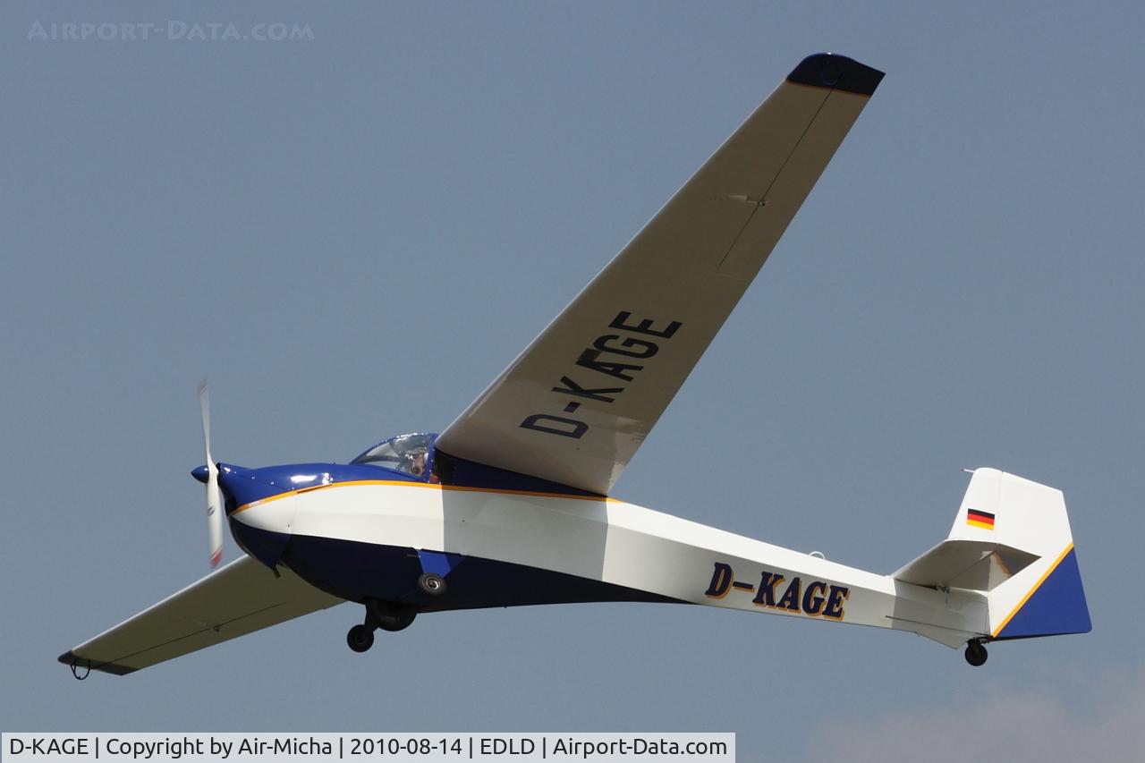 D-KAGE, Scheibe SF-25A Rotax Falke C/N Not found, Untitled, Scheibe SF-25A Rotex Falke