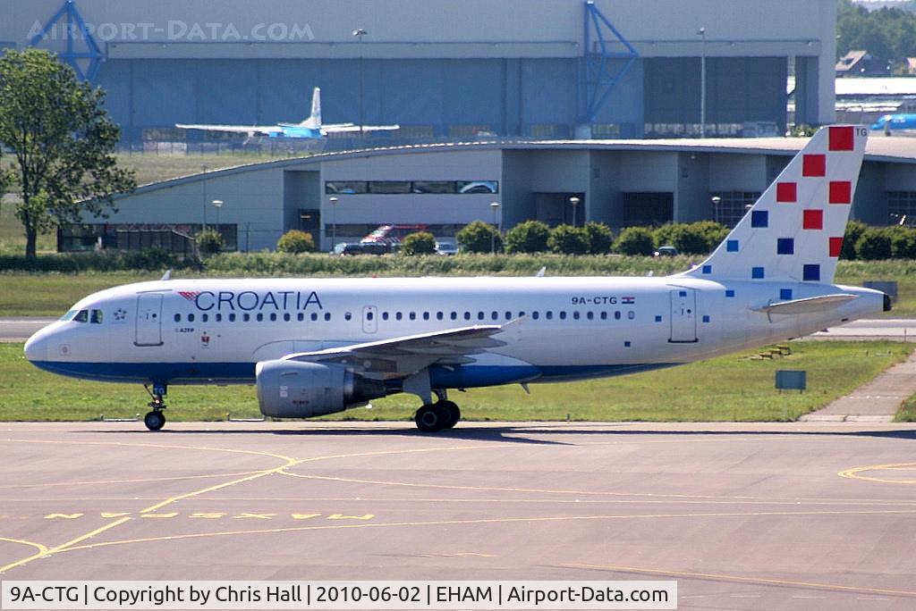 9A-CTG, 1998 Airbus A319-112 C/N 767, Croatia Airlines