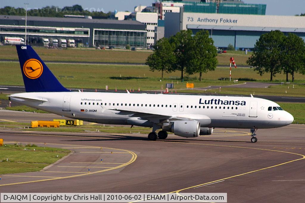 D-AIQM, 1991 Airbus A320-211 C/N 0268, Lufthansa