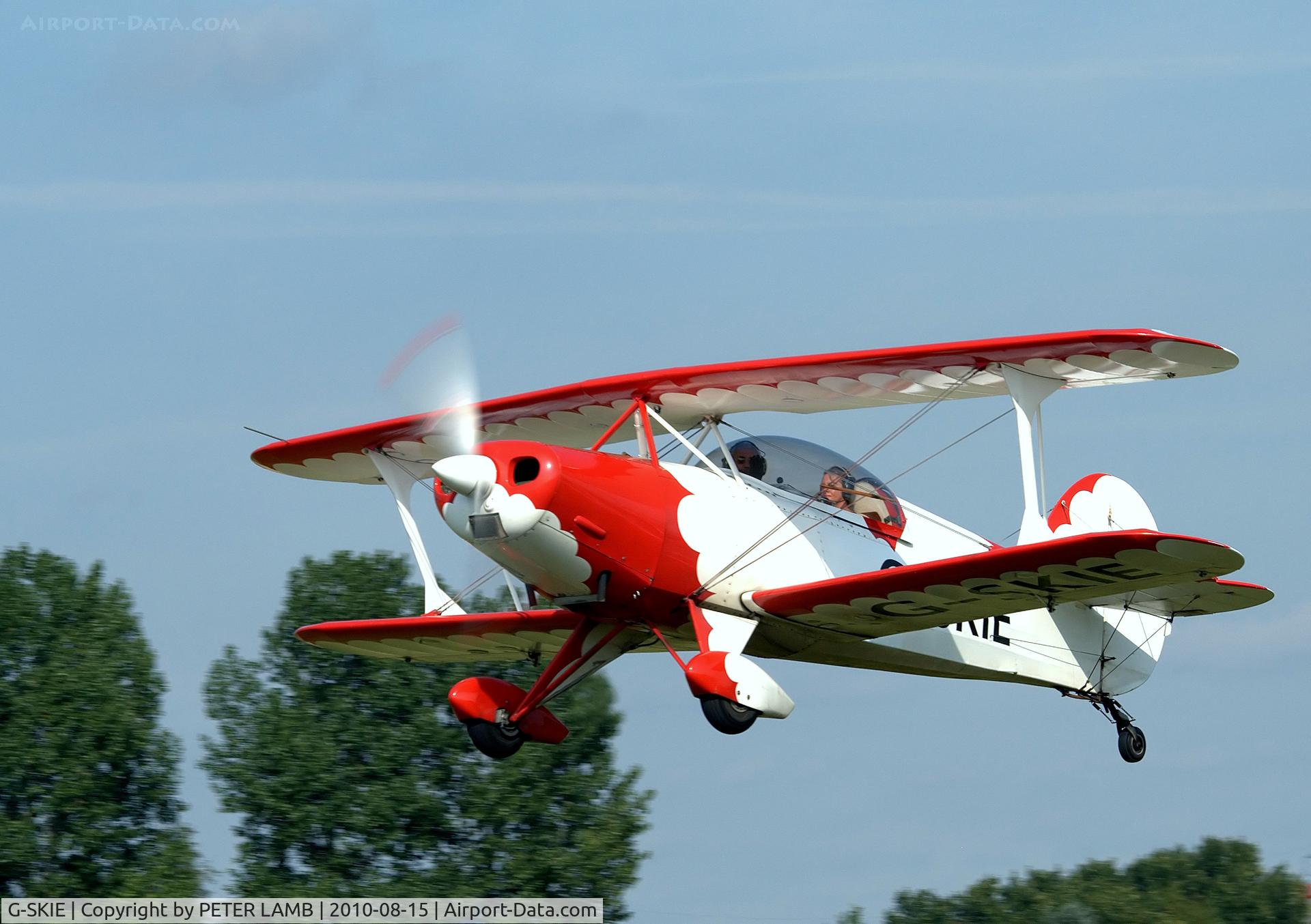 G-SKIE, 1989 Steen Skybolt C/N AACA/357, Photo taken a Breighton E.Yorks