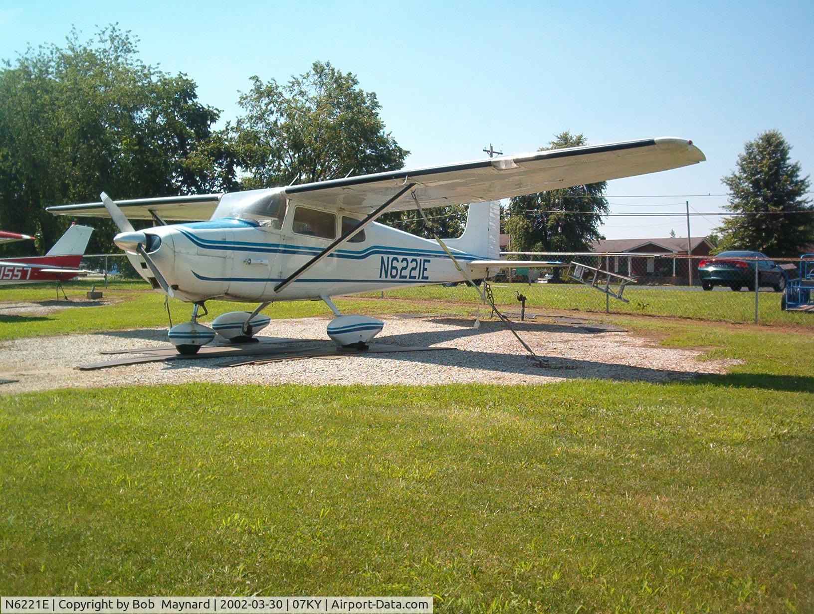 N6221E, 1958 Cessna 172 C/N 46321, Blue Lick, Ky