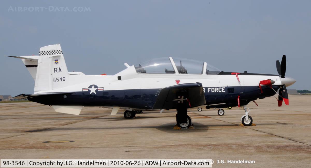 98-3546, Raytheon T-6A Texan II C/N PT-50, at NAF Washington