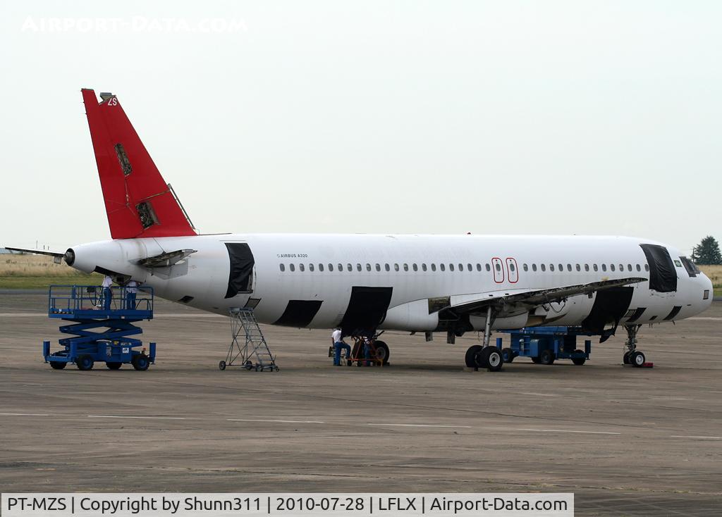 PT-MZS, 1991 Airbus A320-231 C/N 0251, Scrapping process...
