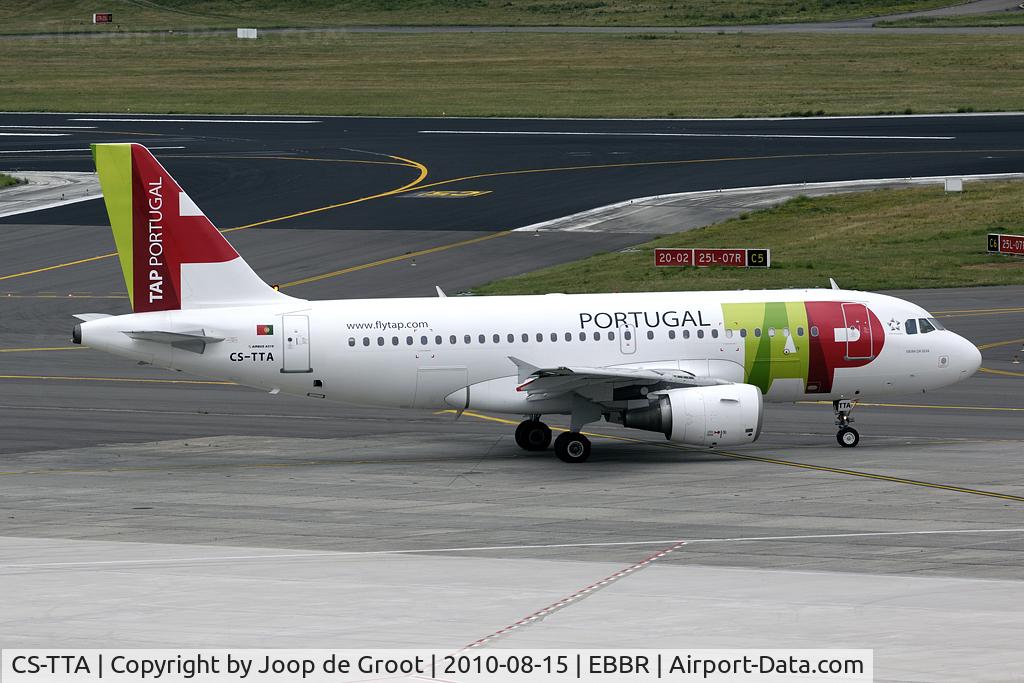 CS-TTA, 1997 Airbus A319-111 C/N 750, Brussels Zaventem