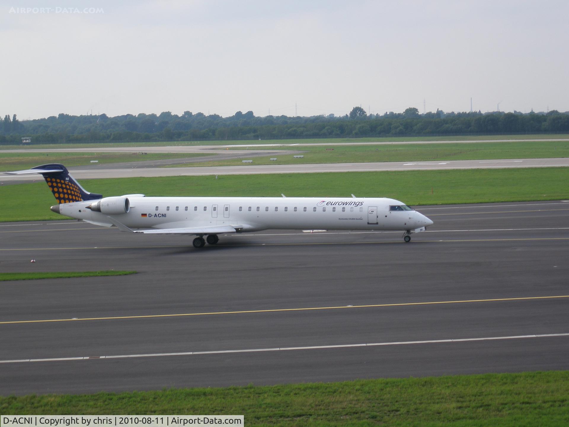 D-ACNI, 2009 Bombardier CRJ-900 NG (CL-600-2D24) C/N 15248, .