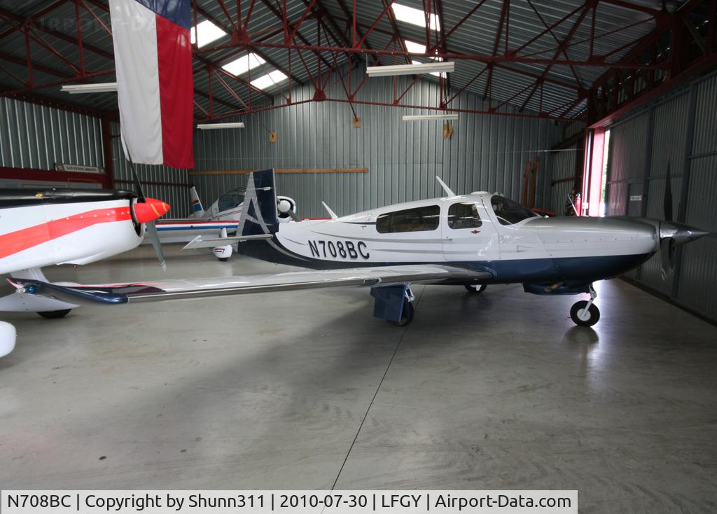 N708BC, 2007 Mooney M20TN Acclaim C/N 31-0060, Hangared...