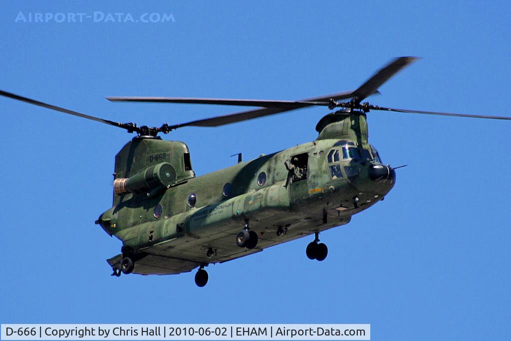D-666, 1976 Boeing CH-47D Chinook C/N M.3666/NL-006, Royal Netherlands Air Force