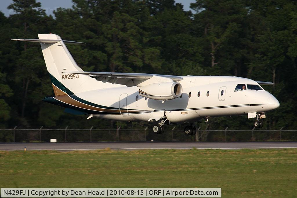 N429FJ, 2001 Fairchild Dornier 328-300 328JET C/N 3194, 