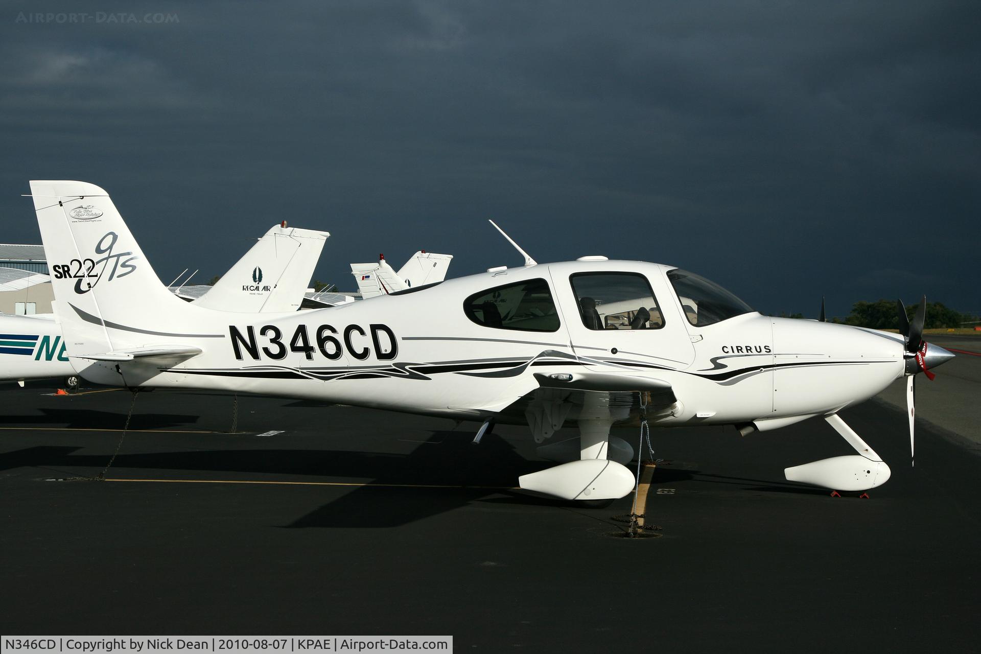 N346CD, 2005 Cirrus SR22 GTS C/N 1333, KPAE
