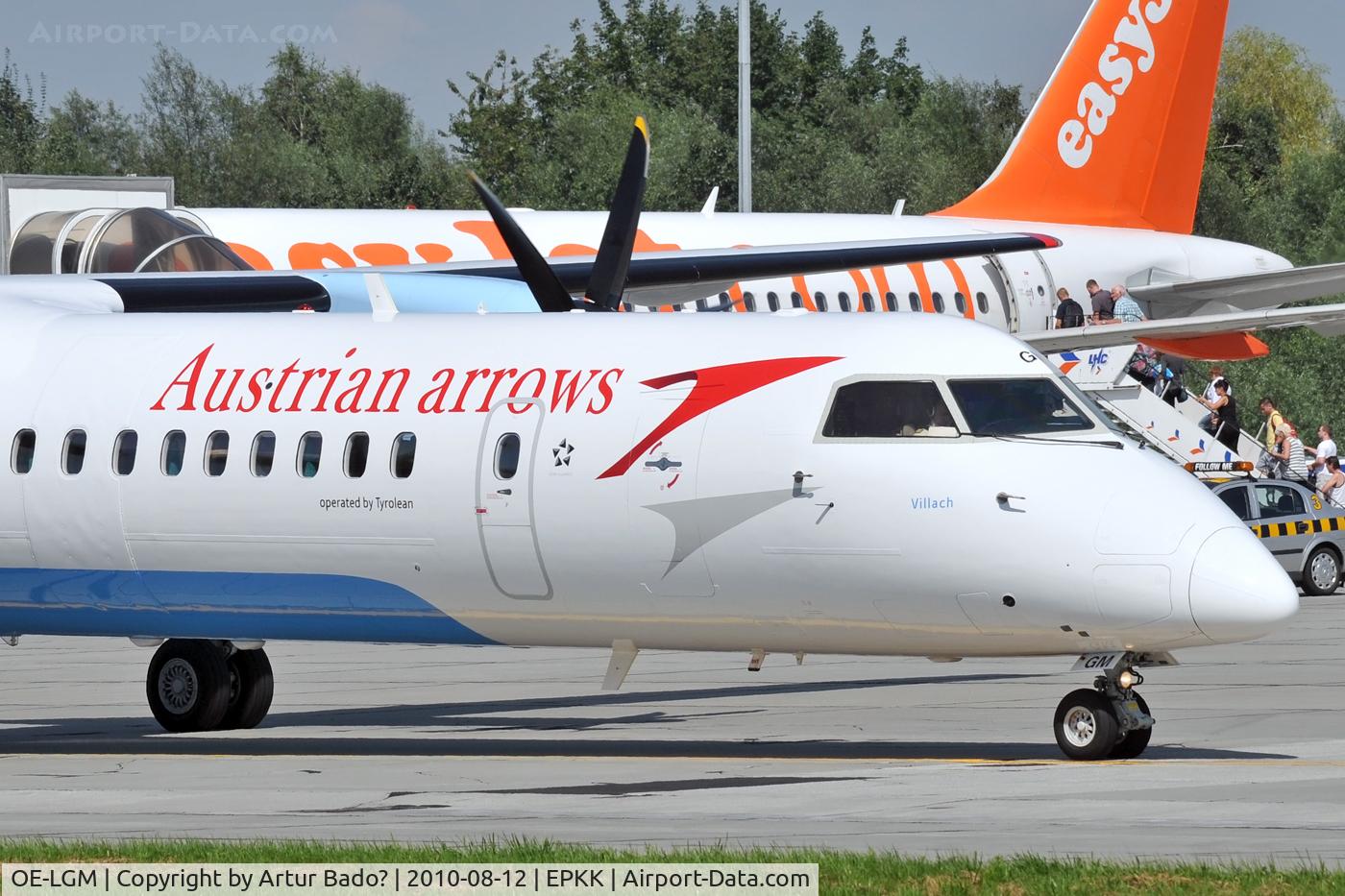 OE-LGM, 2010 De Havilland Canada DHC-8-402Q Dash 8 C/N 4319, Austrian