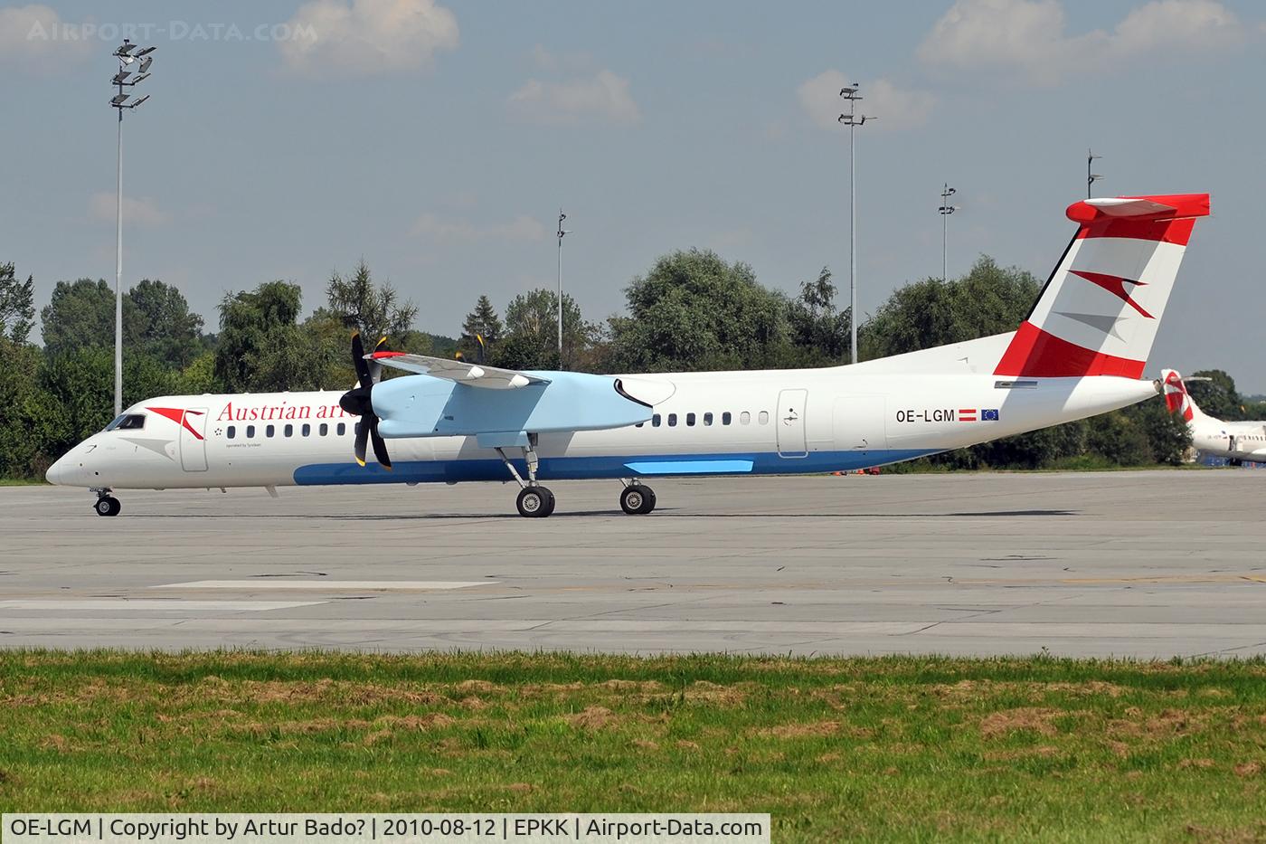 OE-LGM, 2010 De Havilland Canada DHC-8-402Q Dash 8 C/N 4319, Austrian