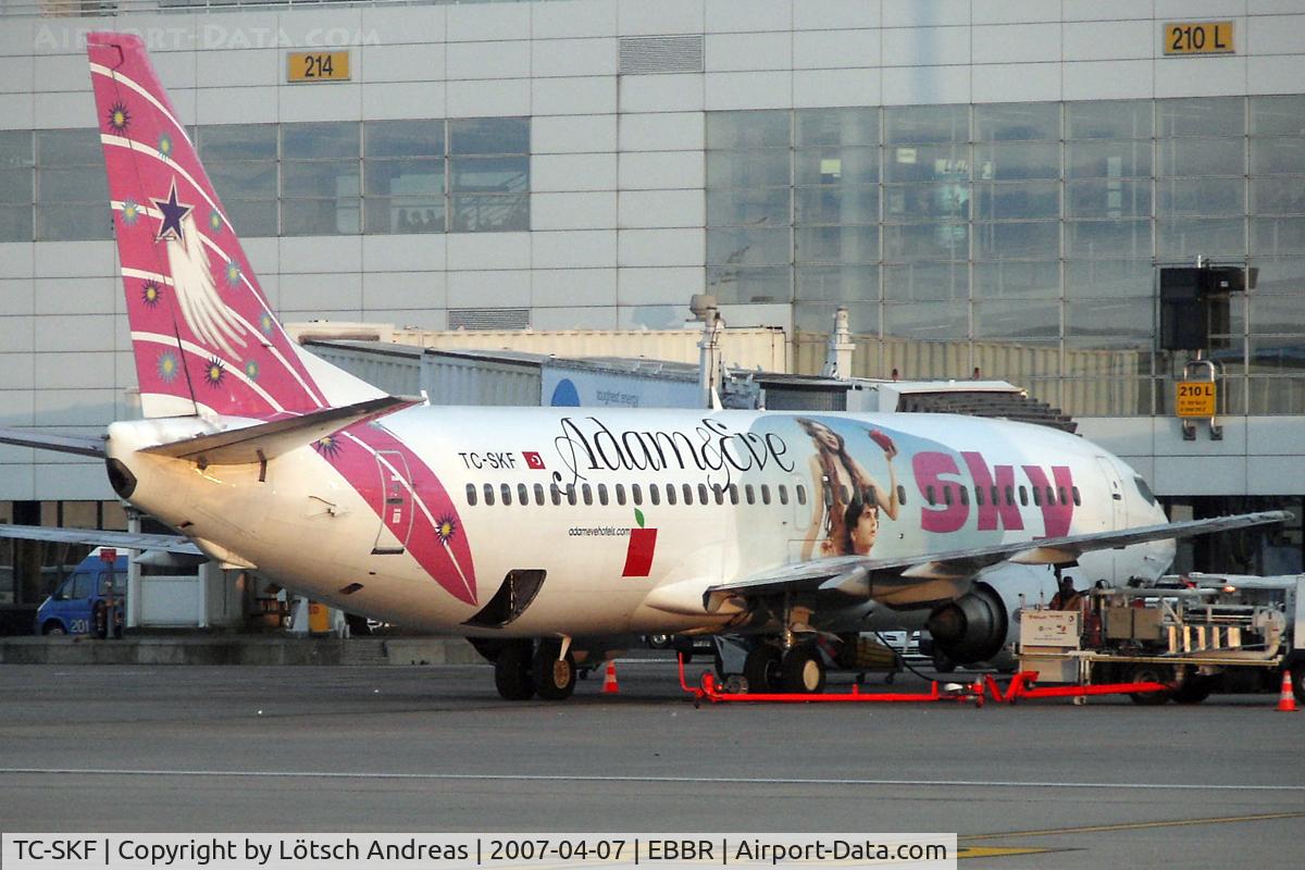 TC-SKF, 1993 Boeing 737-4Q8 C/N 26291/2513, Adam and Eve