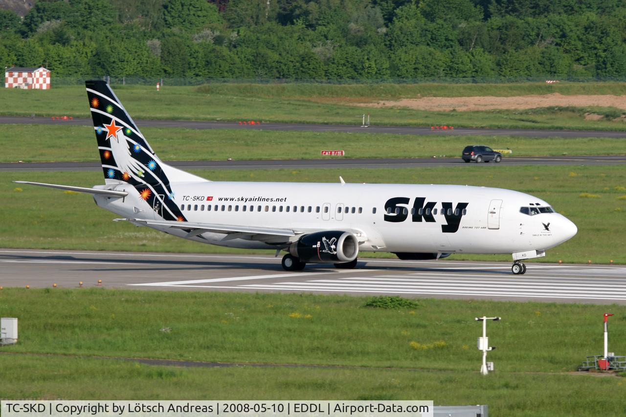 TC-SKD, 1992 Boeing 737-4Q8 C/N 25372, Great Livery