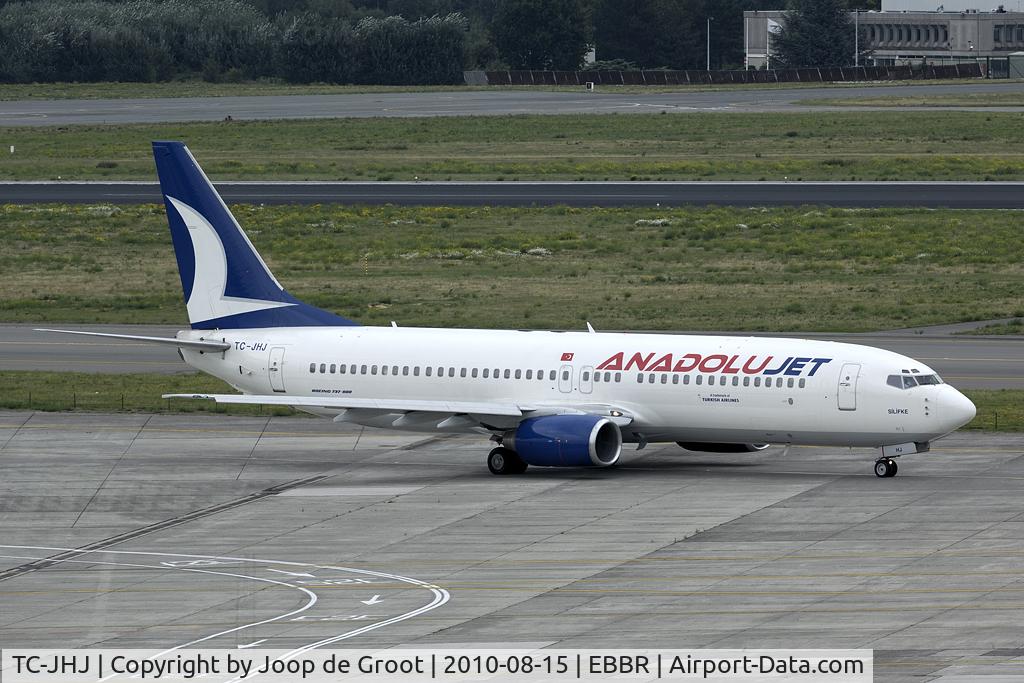 TC-JHJ, 2005 Boeing 737-86Q C/N 30296, new aircraft for Anadolujet