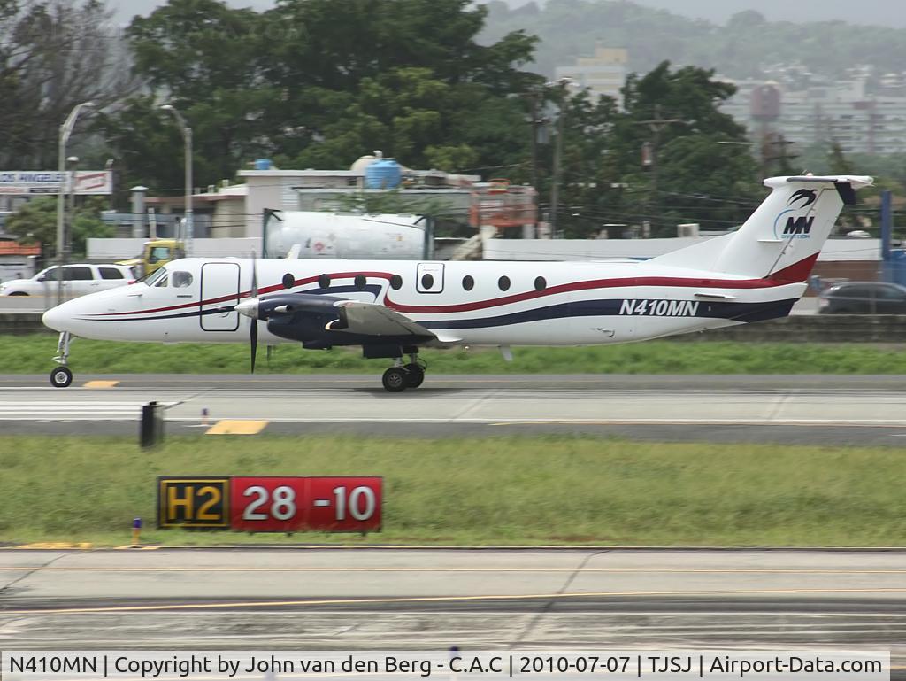N410MN, 1991 Beech 1900C C/N UC-167, MN Aviation Beech 1900C (UC-167) N410MN @ SJU / TJSJ