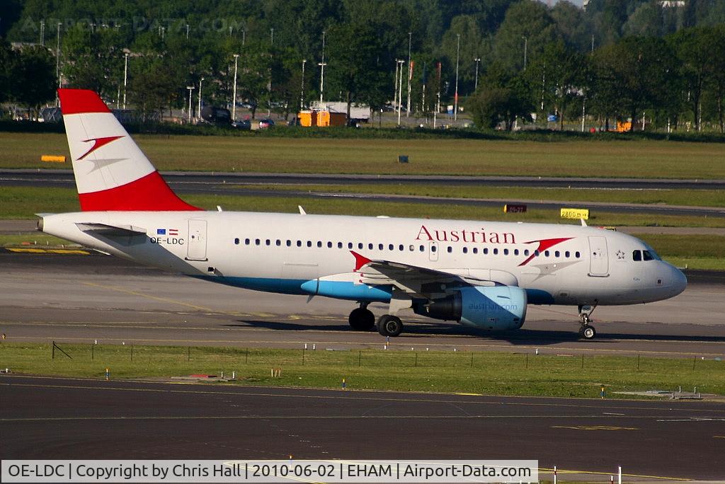 OE-LDC, 2004 Airbus A319-112 C/N 2262, Austrian Airlines