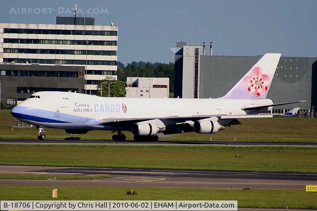 B-18706, 2001 Boeing 747-409F/SCD C/N 30763, China Airlines Cargo