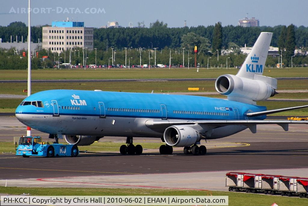 PH-KCC, 1994 McDonnell Douglas MD-11 C/N 48557, KLM Royal Dutch Airlines