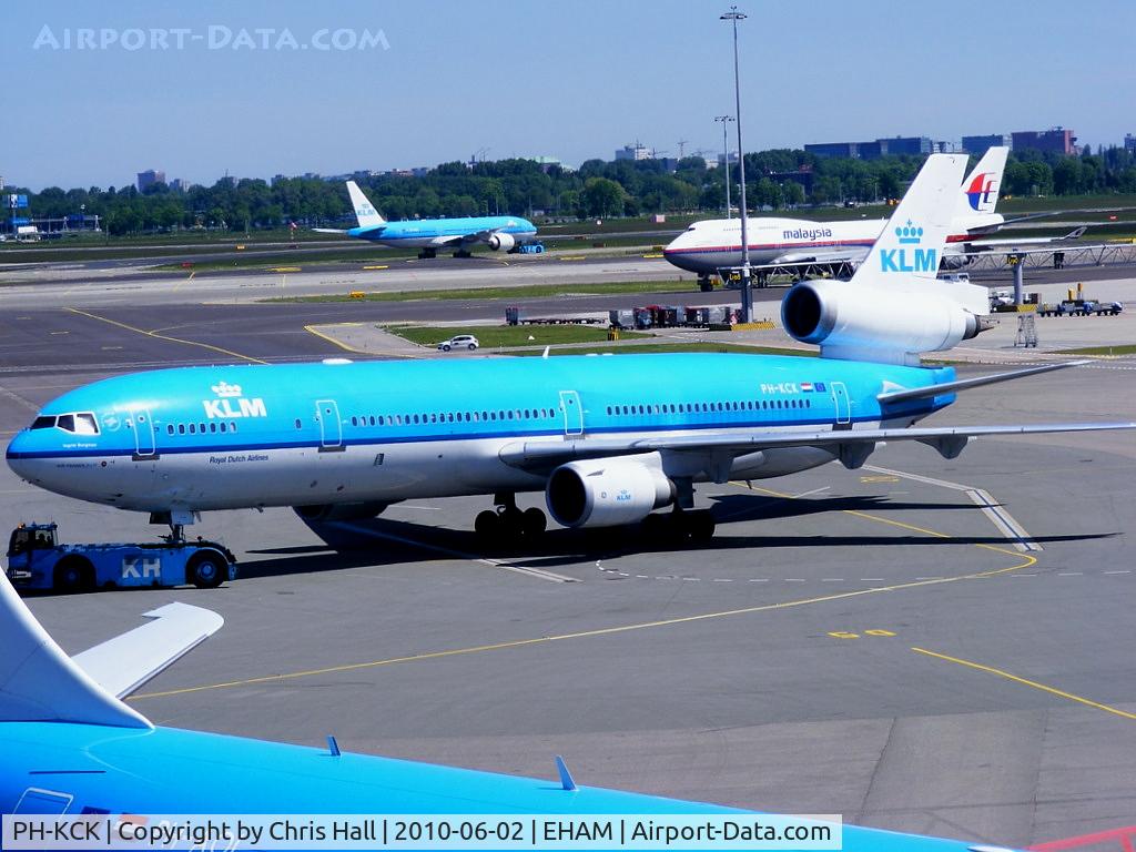 PH-KCK, 1997 McDonnell Douglas MD-11 C/N 48564, KLM Royal Dutch Airlines