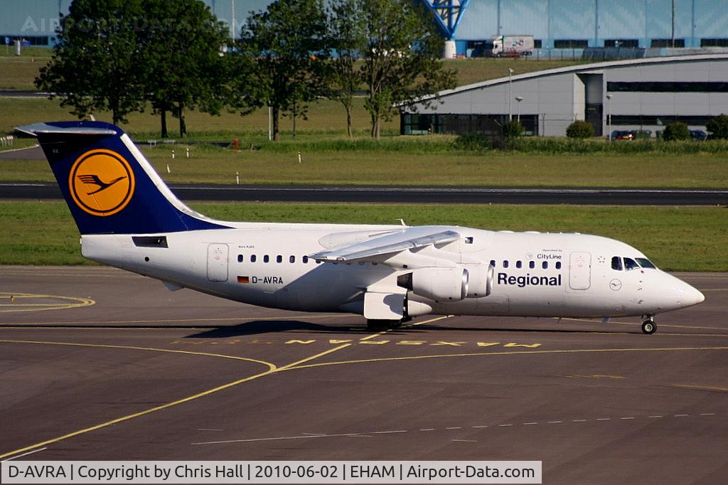 D-AVRA, 1994 British Aerospace Avro 146-RJ85 C/N E.2256, Lufthansa CityLine