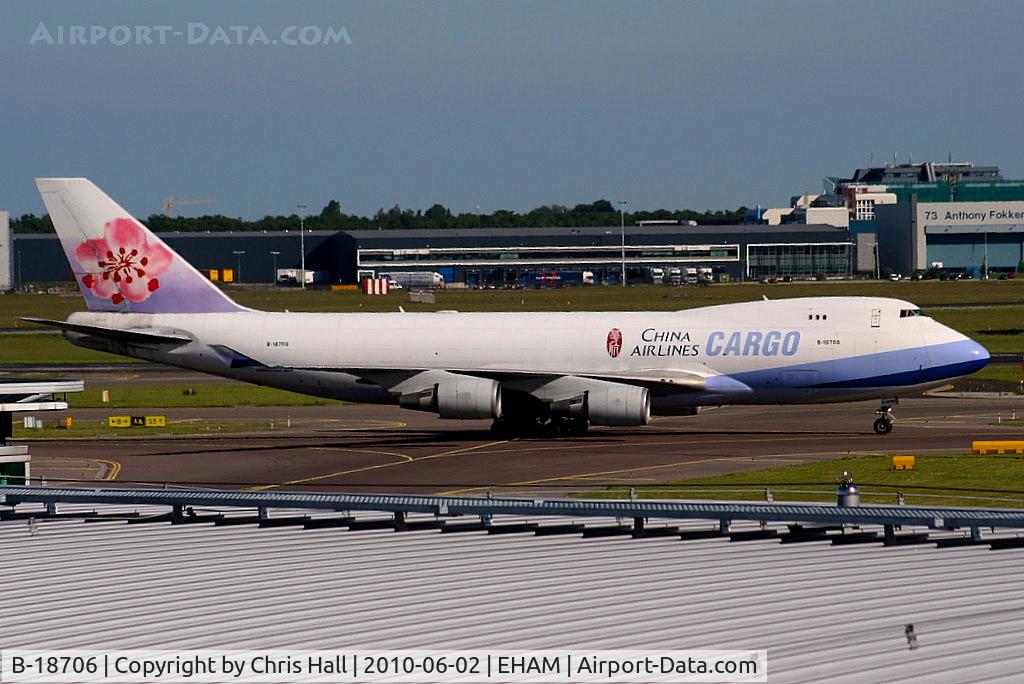 B-18706, 2001 Boeing 747-409F/SCD C/N 30763, China Airlines Cargo