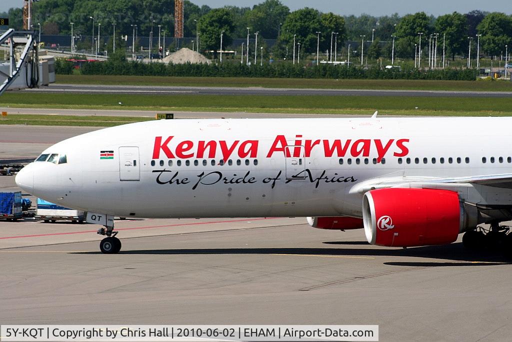 5Y-KQT, 2005 Boeing 777-2U8/ER C/N 33682, Kenya Airways