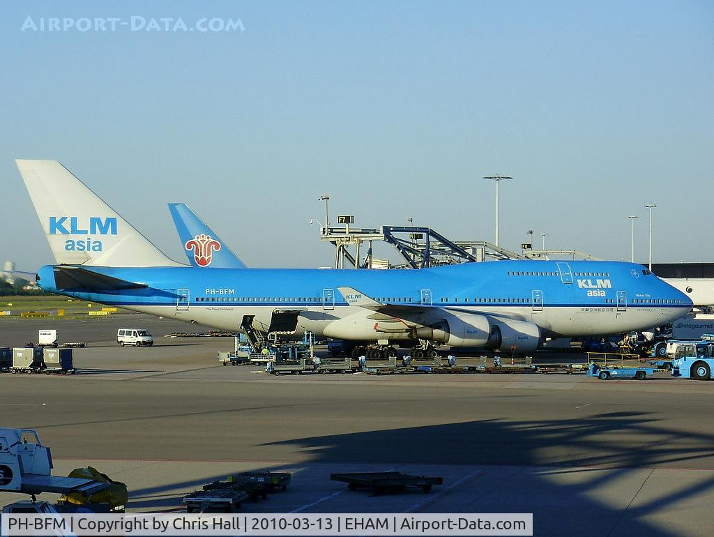 PH-BFM, 1992 Boeing 747-406BC C/N 26373, KLM Royal Dutch Airlines
