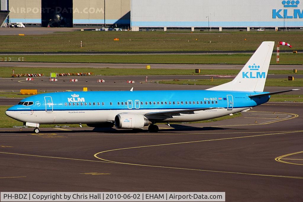 PH-BDZ, Boeing 737-406 C/N 25355, KLM Royal Dutch Airlines