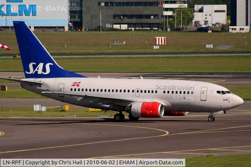 LN-RPF, 1999 Boeing 737-683 C/N 28307, SAS Braathens
