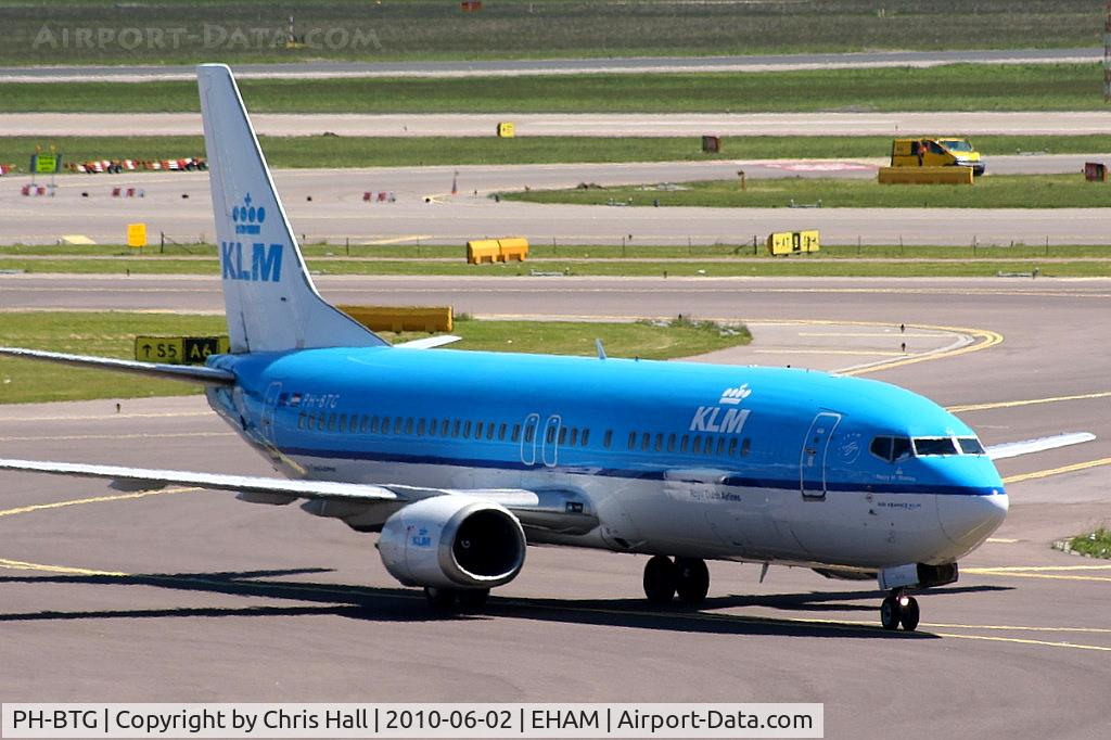 PH-BTG, 1994 Boeing 737-406 C/N 27233, KLM Royal Dutch Airlines