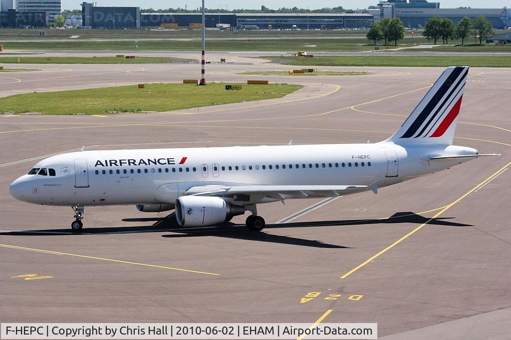 F-HEPC, 2010 Airbus A320-214 C/N 4267, Air France Airbus A-320-214
