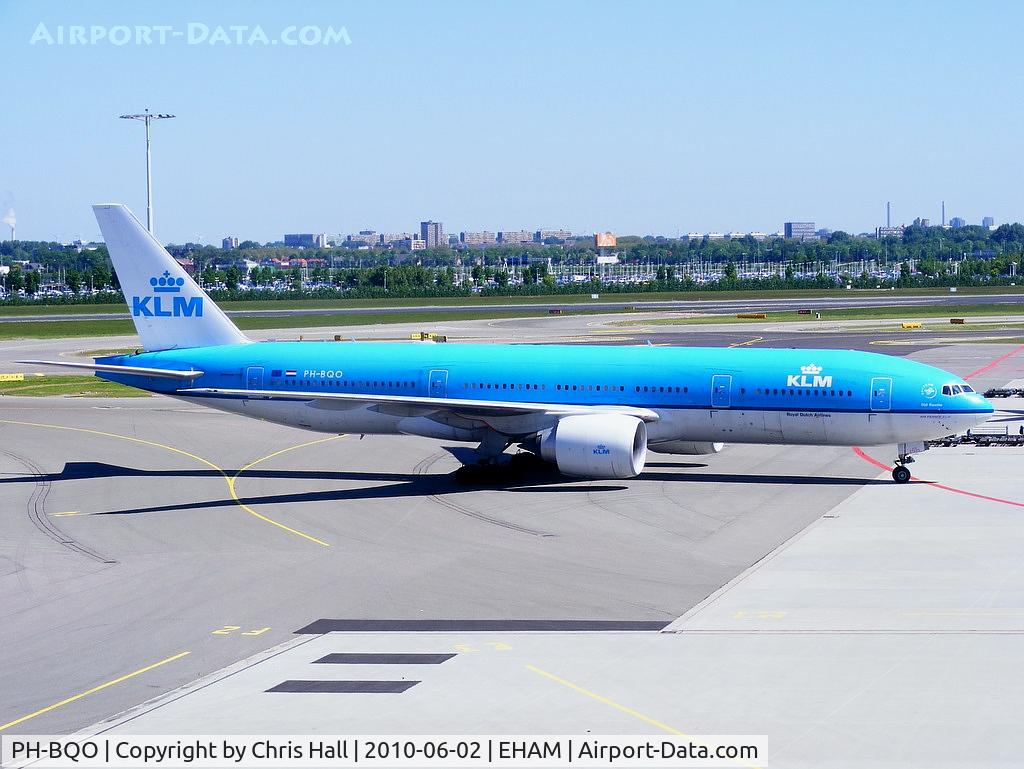PH-BQO, 2007 Boeing 777-206/ER C/N 35295, KLM Royal Dutch Airlines