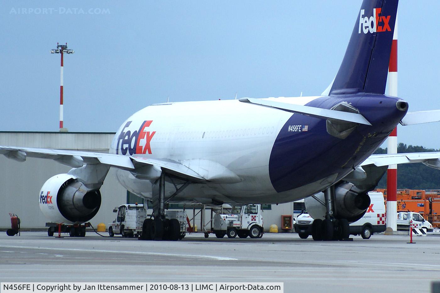 N456FE, 1984 Airbus A310-222 C/N 318, FedEx @ Malpensa